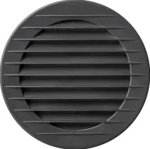 Решетка вентиляционная AirRoxy AOzSg 90 graphite (02-234)