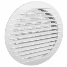 Решетка вентеляционная AirRoxy AOzS white 125 (02-225)