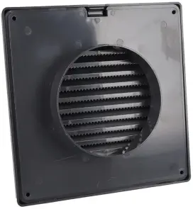 Решетка вентиляционная AirRoxy AKUSzSg 170x170 100 graphite (02-256) №3