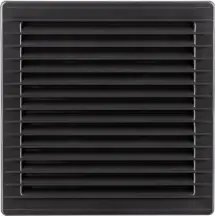 Решетка вентиляционная AirRoxy AKUSzSs 170x170 120 graphite (02-258)