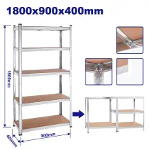 Стелаж металевий регульований EMTOP EMTS1A94