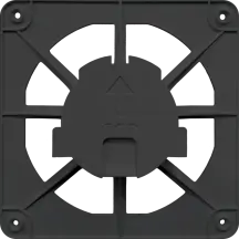 Решетка вентиляционная AirRoxy drim 150x150 graphite