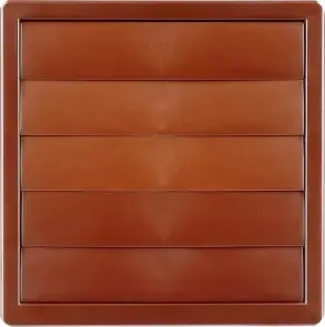 Решітка вентиляційна AirRoxy KzZbr 170x170 150 brown №1