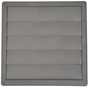 Решітка вентиляційна AirRoxy KzZsz 170x170 150 grey №1