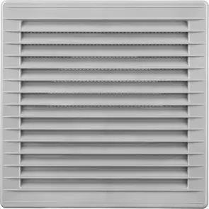 Решітка вентиляційна AirRoxy AKUzSs 140x140 grey №1