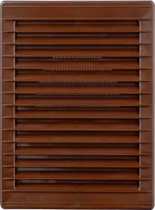 Решітка вентиляційна AirRoxy AKUzSb 140x140 brown №1