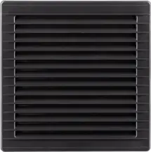 Решетка вентиляционная AirRoxy AKUzSg 140x140 graphite