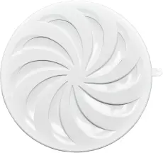 Решетка вентеляционная AirRoxy 80-150 мм White