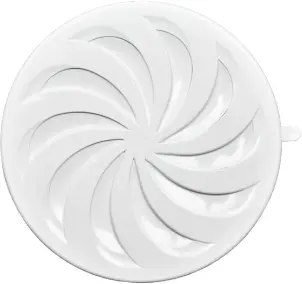 Решетка вентеляционная AirRoxy 80-150 мм White №1
