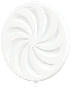 Решетка вентеляционная AirRoxy 80-150 мм White №3