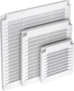 Решетка вентиляционная AirRoxy 300x300 white №1