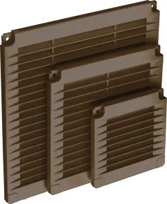 Решетка вентиляционная AirRoxy 150x150 brown №1