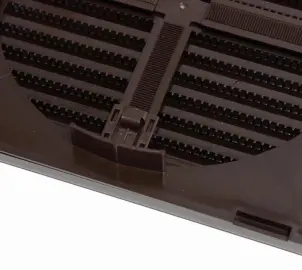 Решітка вентиляційна AirRoxy 170x170 brown №2