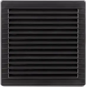 Решітка вентиляційна AirRoxy 170x170 graphite №1