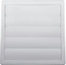 Решетка вентиляционная AirRoxy KzZR 170x170 white