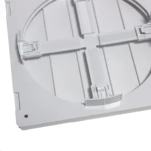 Решітка вентиляційна AirRoxy KzZR 170x170 white №6