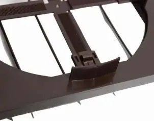 Решетка вентиляционная AirRoxy KzZR 170x170 brown №5