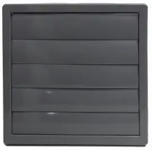Решетка вентиляционная AirRoxy KzZR 170x170 grey