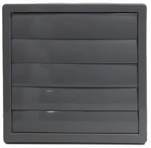 Решітка вентиляційна AirRoxy KzZR 170x170 grey №1