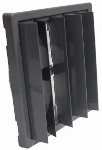 Решітка вентиляційна AirRoxy KzZR 170x170 grey №2