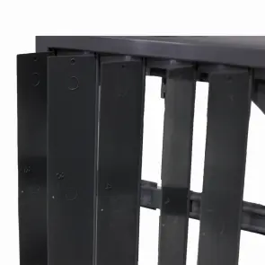 Решітка вентиляційна AirRoxy KzZR 170x170 grey №3