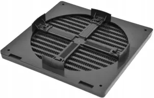 Решітка вентиляційна AirRoxy KzZR 170х170 graphite №2
