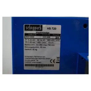 Дроворіз Scheppach HS720 (230 В) №8