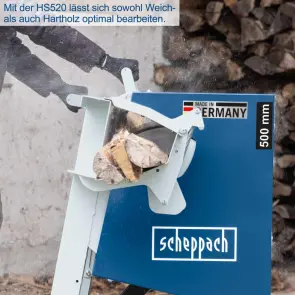 Дроворіз Scheppach HS520 (230 В) №6