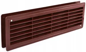 Решетка вентиляционная AirRoxy 430х115 brown №2