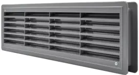 Решетка вентиляционная AirRoxy 430х115 gray