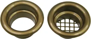Решетка вентиляционная AirRoxy втулка дверная 6шт. Gold №2