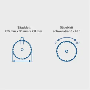 Циркулярна пила Scheppach HS100S №3