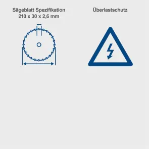 Циркулярна пила Scheppach HS210 №9