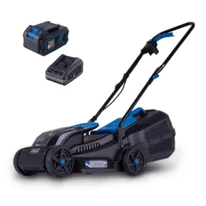 Газонокосилка аккумуляторная Scheppach BC-MP320-X Set L №1