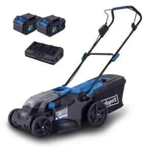 Газонокосарка акумуляторна Scheppach BC-MP430-X SET XL2 №1