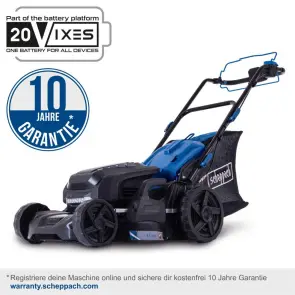 Газонокосилка аккумуляторная Scheppach MP470-X SET XL2x2 №3