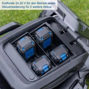 Газонокосилка аккумуляторная Scheppach MP470-X SET XL2x2 №9