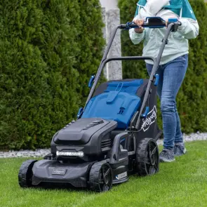 Газонокосилка аккумуляторная Scheppach MP470-X SET XL2x2 №14