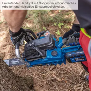 Бензопила Scheppach PCS56E (з електростартером) №9