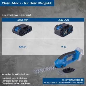 Ножиці акумуляторні Scheppach C-HTGS200-X (без АКБ та ЗП) №10