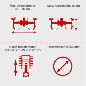 Мотокультиватор Scheppach МТР560 №6