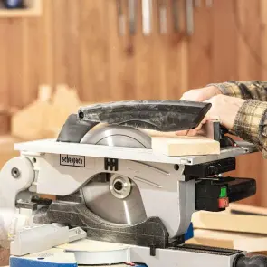 Пила торцювальна комбінована Scheppach HM100T №9