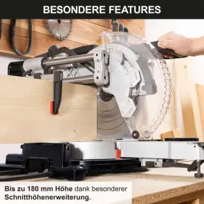 Пила торцювальна Scheppach KZGS310PS-BE №6