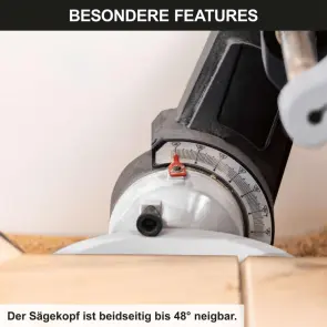 Пила торцювальна Scheppach KZGS310PS-BE №9
