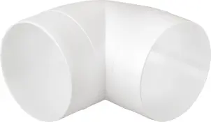 Коліно (відвід) Airroxy 90° (02-471) (d125, 170х125) №1
