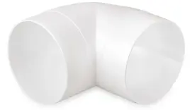 Коліно (відвід) AirRoxy d150 90° (02-483)