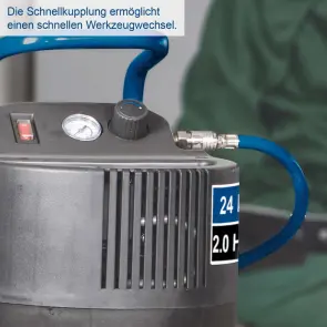 Компресор прямий безмасляний Scheppach HC24V №9