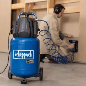 Компресор прямий безмасляний Scheppach HC35V №6
