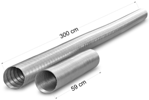 Воздуховод AirRoxy d95 (03-005A) №3