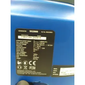 Инверторный генератор Scheppach SG 2000 №6